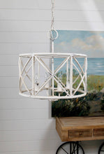 Load image into Gallery viewer, Off-White Chandelier Distressed Finish
