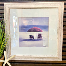 Load image into Gallery viewer, Framed Red Umbrella Art
