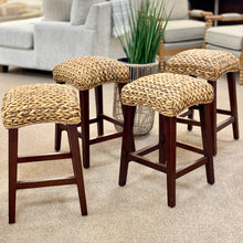 Load image into Gallery viewer, Woven Seagrass Counter Stool
