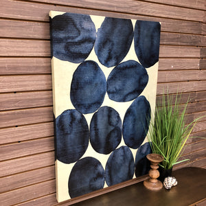 Blue Circles Canvas