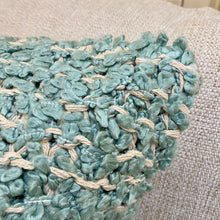 Load image into Gallery viewer, Aqua Boucle Pillow
