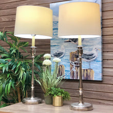 Load image into Gallery viewer, Ralph Lauren Silver Buffet Lamp

