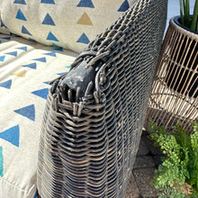 Load image into Gallery viewer, Outdoor Wicker Chair w/Ottoman
